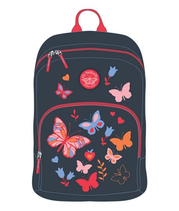 GHIOZDAN TEENS FLY BUTTERFLY GRI-ROSU PIGNA – poza 4