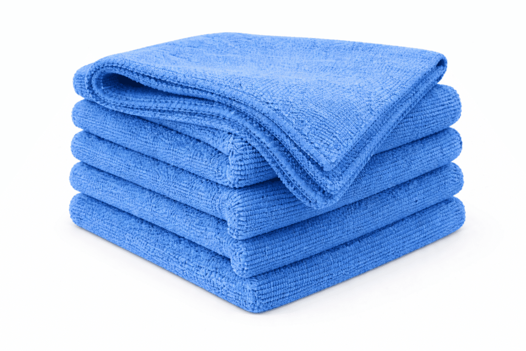 Lavete din microfibră albastre 40×40 cm, set 5 bucăți | SMR – poza 1