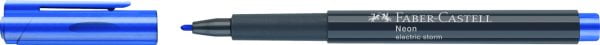 MARKER CREATIV ALBASTRU NEON FABER-CASTELL – poza 1