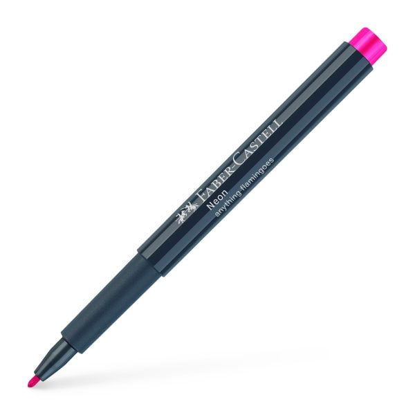 MARKER CREATIV ROZ NEON FABER-CASTELL – poza 2