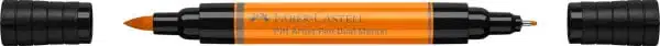 PITT ARTIST PEN DUAL MARKER PORTOCALIU GLAZURAT 113 FABER-CASTELL – poza 1