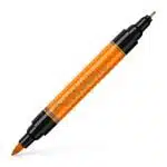 PITT ARTIST PEN DUAL MARKER PORTOCALIU GLAZURAT 113 FABER-CASTELL – poza 2