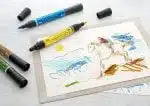PITT ARTIST PEN DUAL MARKER PORTOCALIU GLAZURAT 113 FABER-CASTELL – poza 5