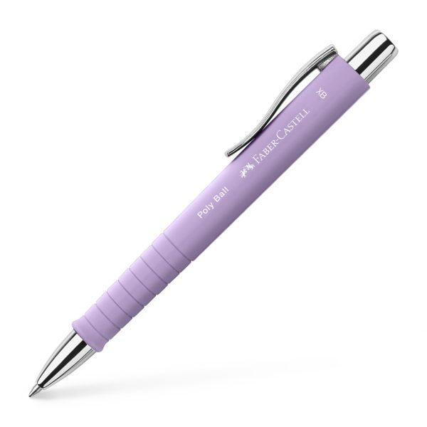 PIX CU MECANISM SI GRIP LILA POLY BALL FABER-CASTELL – poza 2