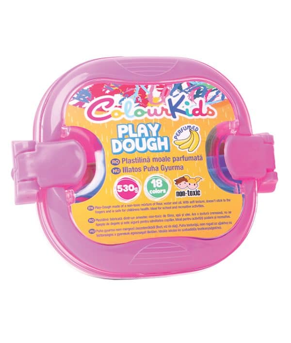 PLASTILINA 18 CULORI 530G COLOUR KIDS PIGNA – poza 4
