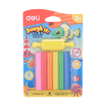 PLASTILINA 6 CULORI 60G + FORMA MODELAJ DELI – poza 1