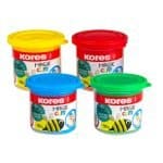PLASTILINA MODELAJ 4*40G CULORI INTENSE KORES – poza 1
