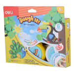 PLASTILINA SOFT LIGHT 6 BORCANE* 15G DELI – poza 4