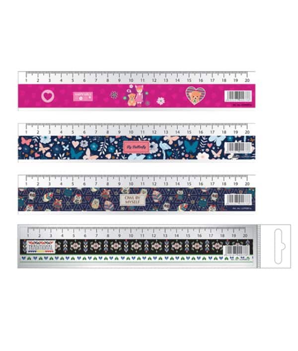 RIGLA 20CM SCHOOL FIENDLY FETE PIGNA – poza 1