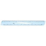RIGLA 30CM ALBASTRA TRANSPARENTA DELI – poza 1