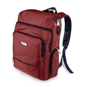 RUCSAC GRIP MELANGE EXECUTIVE ROSU MARSALA FABER-CASTELL – poza 1