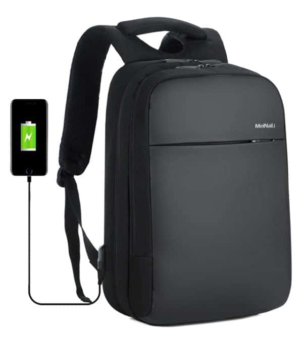 RUCSAC LAPTOP CASTI 43*29*13CM STILISH BLACK PIGNA – poza 4
