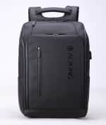 RUCSAC LAPTOP CASTI 44*31*18CM PIELE BLACK PIGNA – poza 1