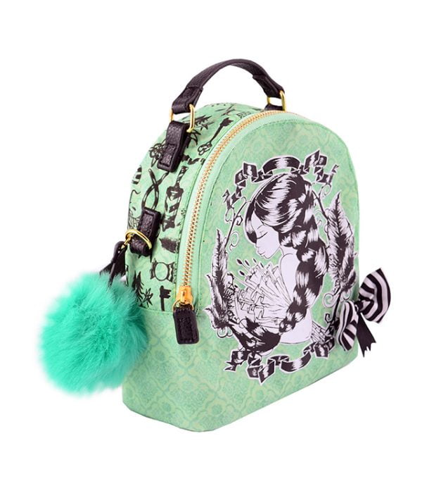 RUCSAC MINI LILLY AND LOCKS VERDE PIGNA – poza 1
