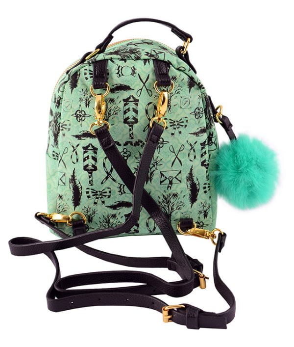 RUCSAC MINI LILLY AND LOCKS VERDE PIGNA – poza 2