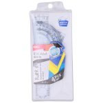 SET GEOMETRIE 4 PIESE CUTIE PLASTIC G01903 DELI – poza 1