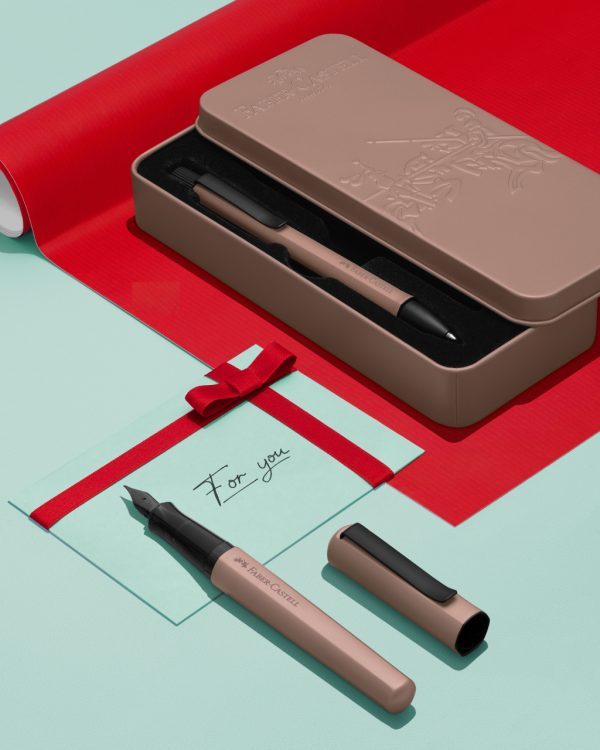 SET STILOU M+ PIX HEXO BRONZ MAT FABER-CASTELL – poza 3