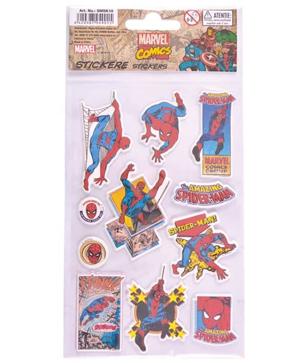 STICKER POP -UP SPIDERMAN PIGNA – poza 1