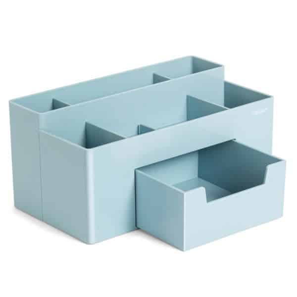 SUPORT BIROU 7 COMPARTIMENTE + SERTAR BLEU DELI – poza 1