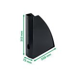 SUPORT DOCUMENTE PLASTIC NEGRU RECYCLE LEITZ – poza 5