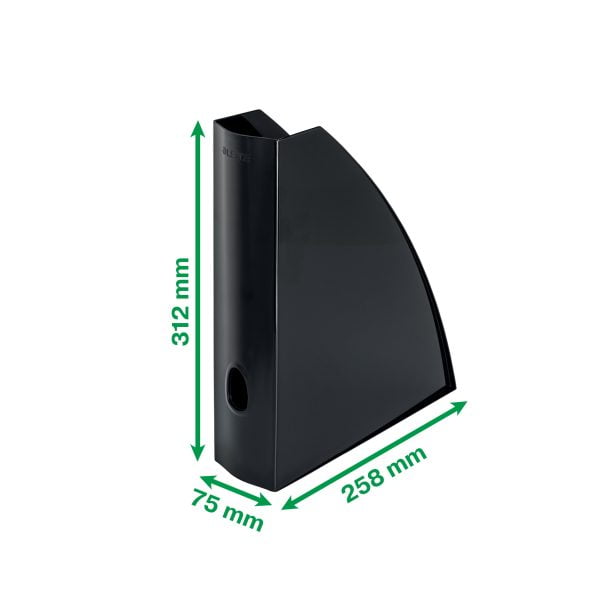 SUPORT DOCUMENTE PLASTIC NEGRU RECYCLE LEITZ – poza 5