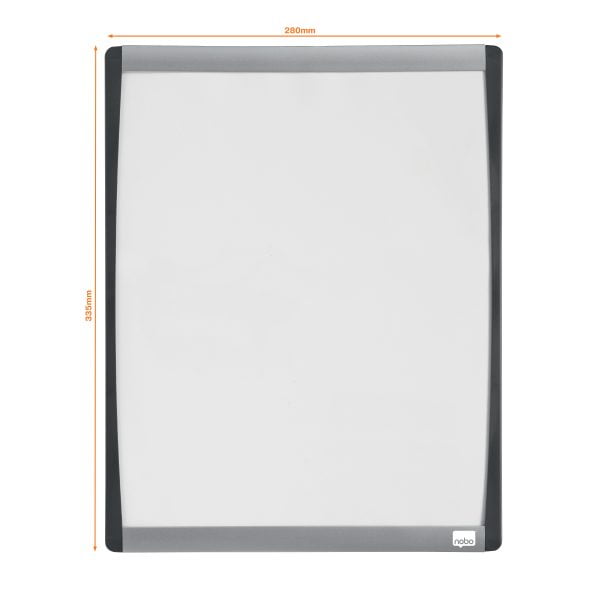 TABLA MAGNETICA 35*28 CM + ACCESORII ALBA RAMA GRI NOBO – poza 3