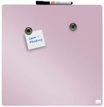 TABLA MAGNETICA PLASTIC 36*36 CM LILA NOBO – poza 2