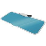 TABLA STICLA CU TREPIED PENTRU BIROU ALBASTRU CELEST COSY LEITZ – poza 1
