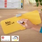 TABLA STICLA CU TREPIED PENTRU BIROU GALBEN CHIHLIMBAR COSY LEITZ – poza 5