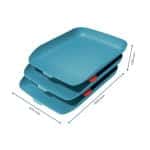 TAVITA DOCUMENTE ALBASTRU CELEST 3/SET COSY LEITZ – poza 2