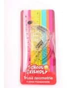 TRUSA GEOMETRIE 4 PIESE ETUI PLASTIC PIGNA – poza 3