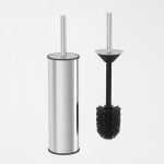 Set WC perie si suport din otel inoxidabil 36 cm – poza 2