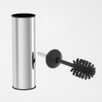 Set WC perie si suport din otel inoxidabil 36 cm – poza 3
