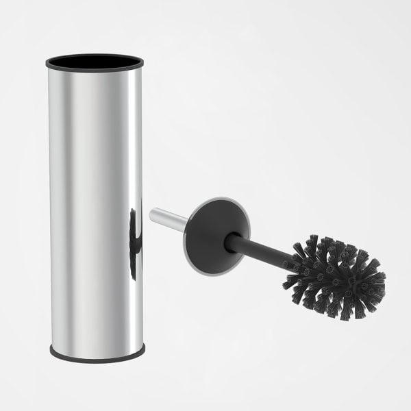 Set WC perie si suport din otel inoxidabil 36 cm – poza 3