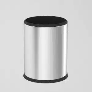 Cos de gunoi din inox fara capac 12 litri – poza 1