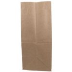 Sacose hartie,netiparite, kraft natur, fara maner, 260 x 170 x 390 mm – poza 2