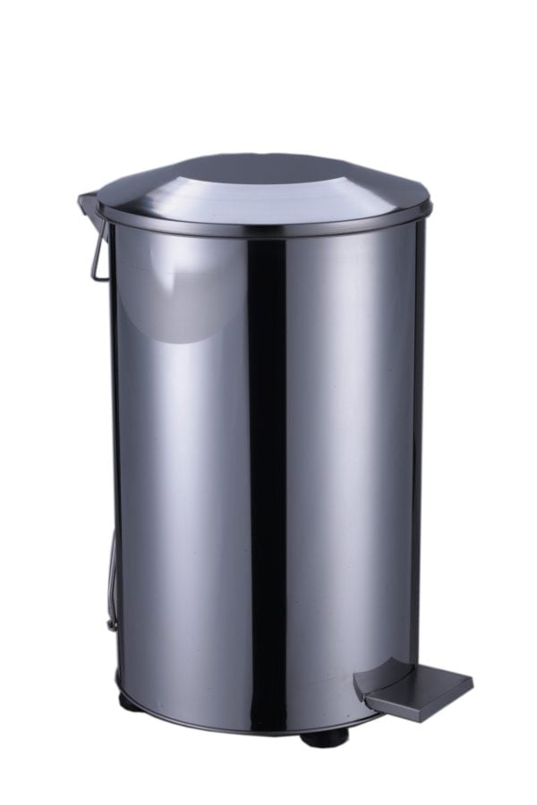 Cos de gunoi din inox cu pedala industrial 40 L – poza 1