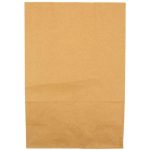 Sacose hartie,netiparite, kraft natur, fara maner, 220 x 120 x 320 mm – poza 1
