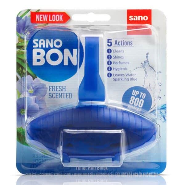 Odorizant de toaleta SANO Bon Blue 5 in 1 – poza 1