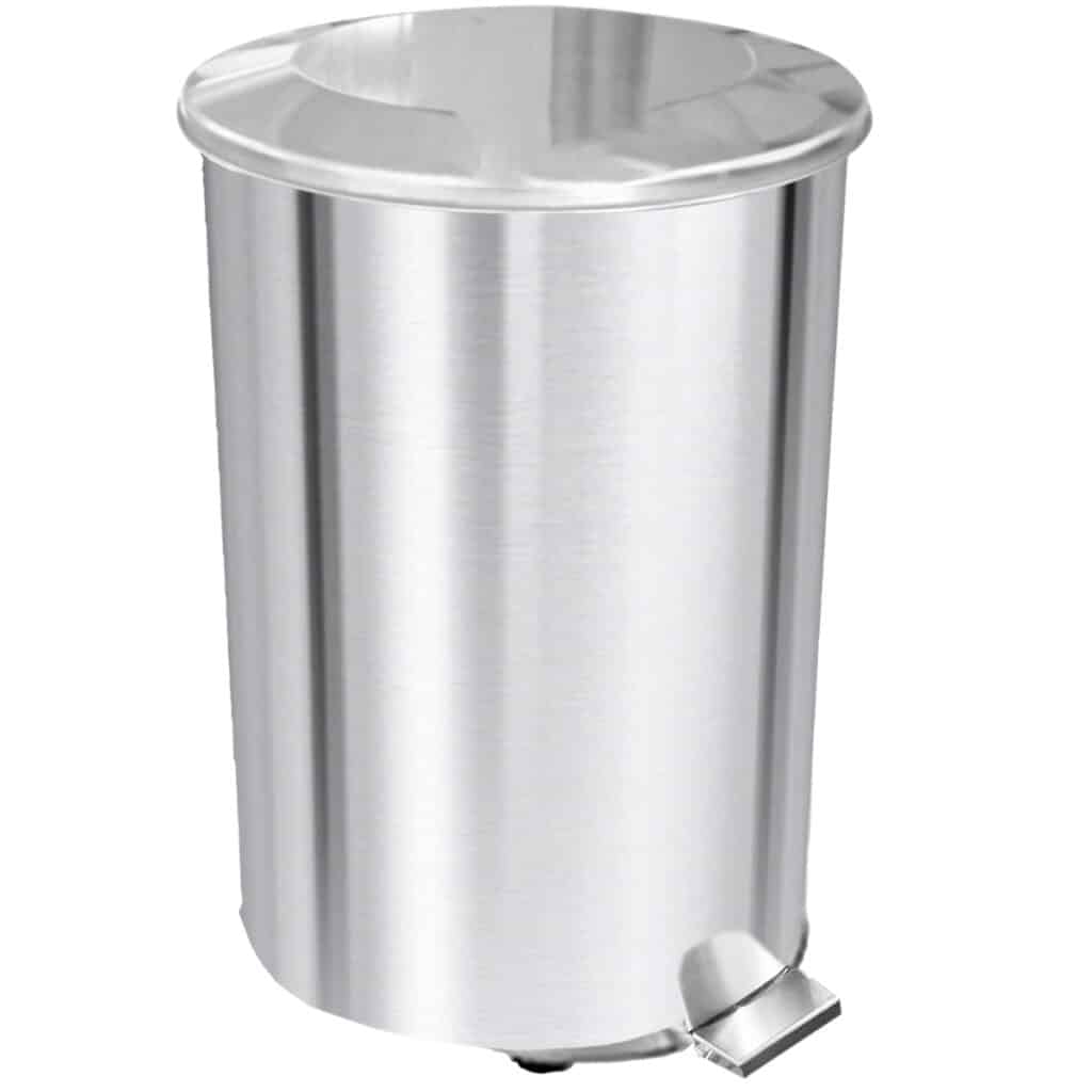 Cos de gunoi din inox cu pedala  industrial 90 L – poza 1