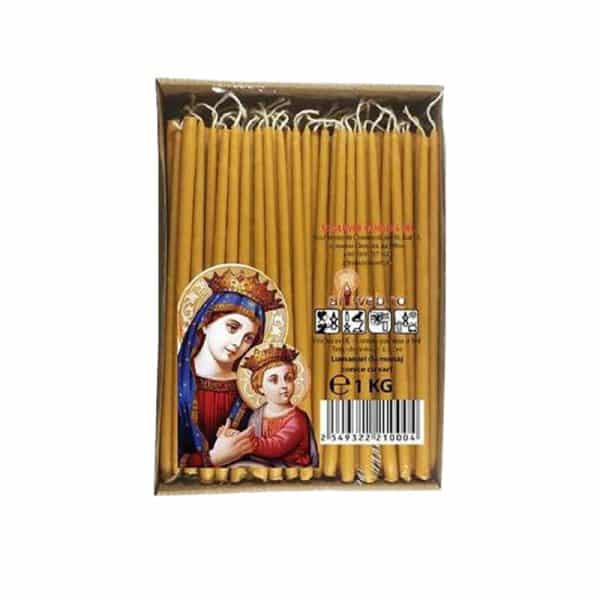 Lumanari de menaj 1kg drepte cu varf – poza 1