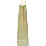 Sacose hartie, netiparite, kraft natur, cu maner rasucit, 310 x 120 x 400 mm – poza 3