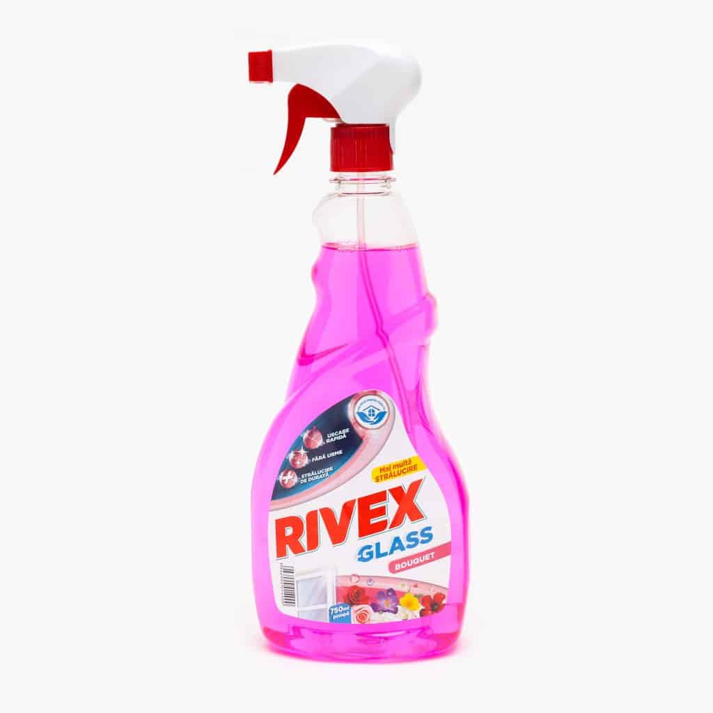 Solutie curatat geamuri RIVEX Bouquet 750 ml – poza 1