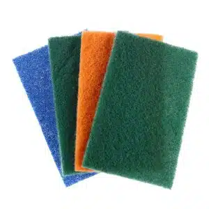 Laveta abraziva 15 x 9 cm din vascoza 4 buc/set – poza 1