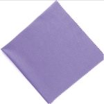 Laveta din microfibra pentru geamuri 40*40 fara margini Lila – poza 1