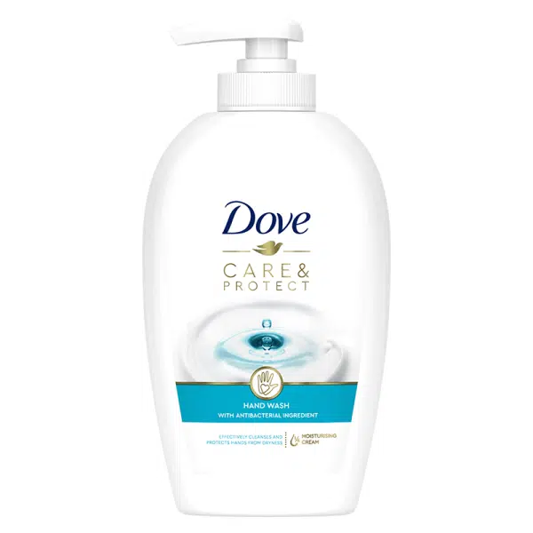 Dove sapun lichid 250 ml cu pompita Care & Protect – poza 1