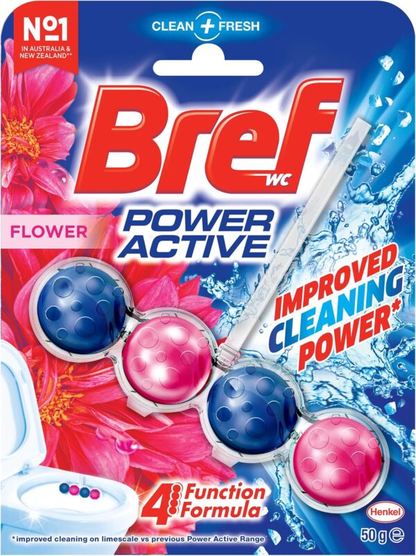 Bref Odorizant WC cu bile 50gr - flower – poza 1