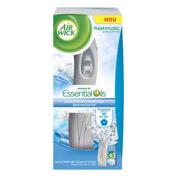 AIRWICK aparat + rezerva 250ML Liliac Alb – poza 1