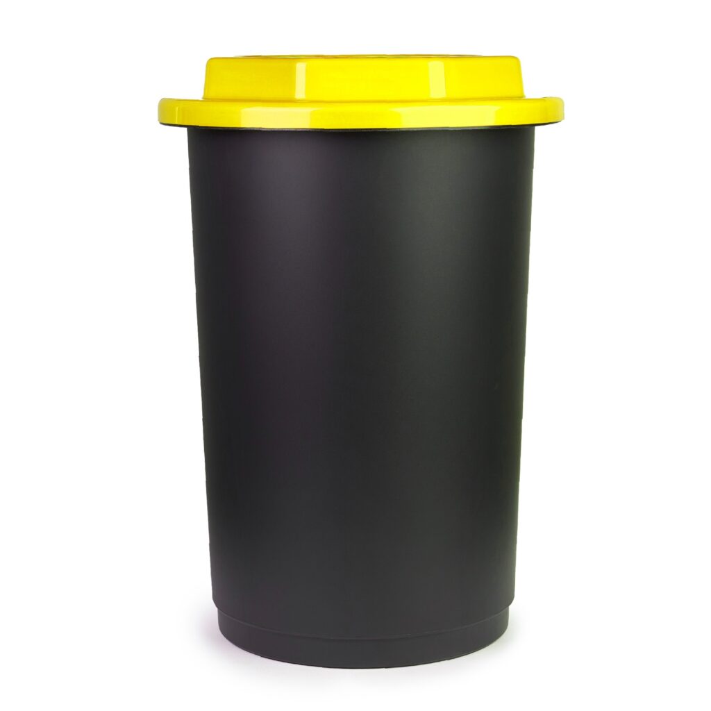 Cos gunoi colectare selectiva 50L Galben – poza 1