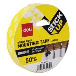 BANDA DUBLU ADEZIVA ALBA 5M*25.4MM DELI – poza 1